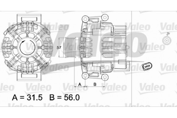 Valeo Γεννήτρια - 437430