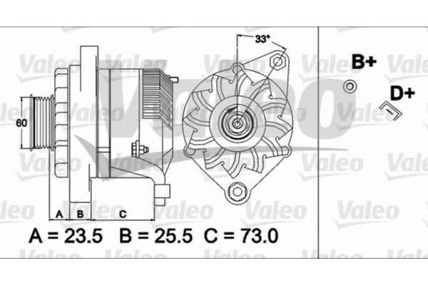 Valeo Γεννήτρια - 437487