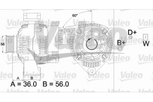 Valeo Γεννήτρια - 437489