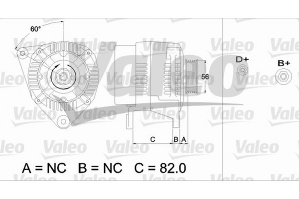 Valeo Γεννήτρια - 437493