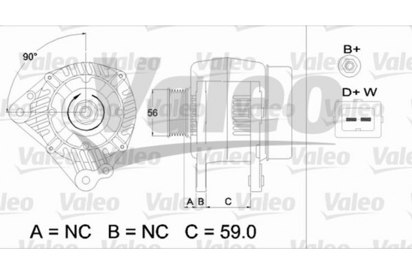 Valeo Γεννήτρια - 437494