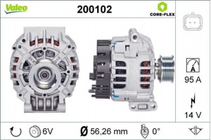Valeo Γεννήτρια - 200102