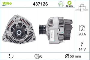 Valeo Γεννήτρια - 437126