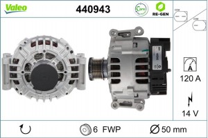 Valeo Γεννήτρια - 440943
