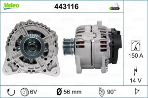 Valeo Γεννήτρια - 443116