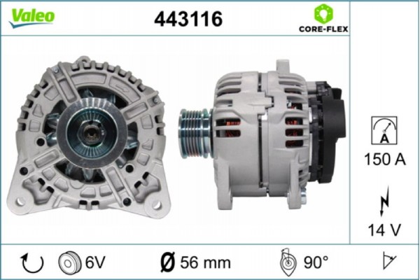 Valeo Γεννήτρια - 443116