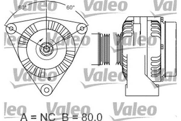 Valeo Γεννήτρια - 437482