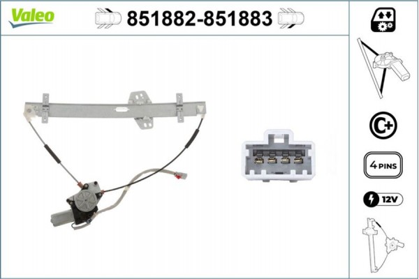 Valeo Γρύλος Παραθύρου - 851882