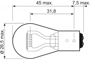 Valeo Λυχνία, Φλας - 032207