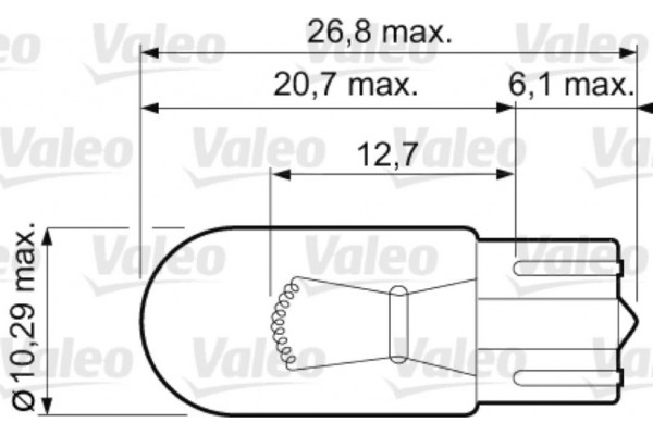 Valeo Λυχνία, Φλας - 032213