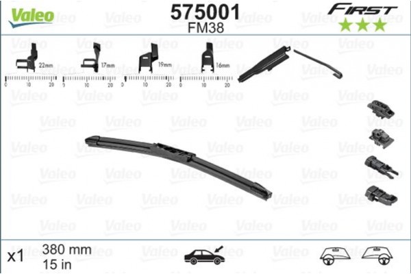 Valeo Μάκτρο Καθαριστήρα - 575001