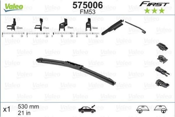 Valeo Μάκτρο Καθαριστήρα - 575006