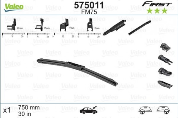 Valeo Μάκτρο Καθαριστήρα - 575011