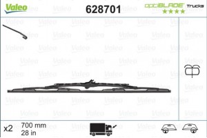 Valeo Μάκτρο Καθαριστήρα - 628701