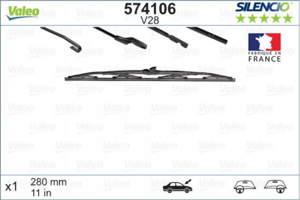 Valeo Μάκτρο Καθαριστήρα - 574106