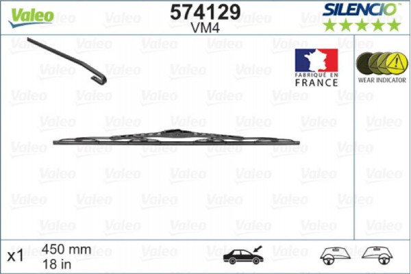 Valeo Μάκτρο Καθαριστήρα - 574129