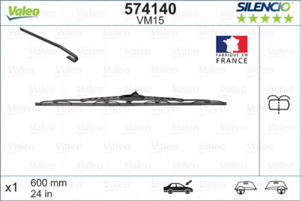 Valeo Μάκτρο Καθαριστήρα - 574140