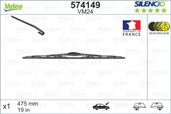 Valeo Μάκτρο Καθαριστήρα - 574149