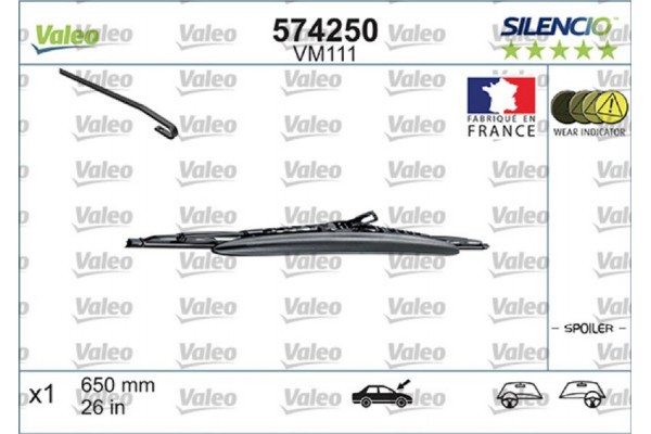 Valeo Μάκτρο Καθαριστήρα - 574250