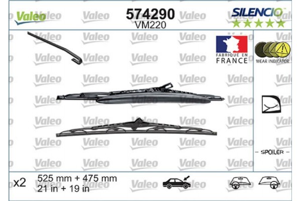 Valeo Μάκτρο Καθαριστήρα - 574290