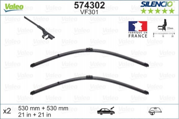 Valeo Μάκτρο Καθαριστήρα - 574302