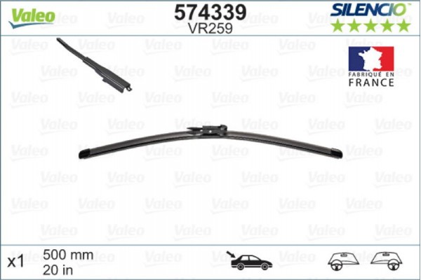 Valeo Μάκτρο Καθαριστήρα - 574339