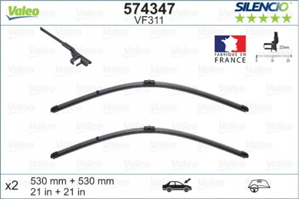 Valeo Μάκτρο Καθαριστήρα - 574347