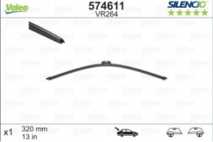 Valeo Μάκτρο Καθαριστήρα - 574611
