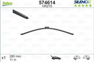 Valeo Μάκτρο Καθαριστήρα - 574614