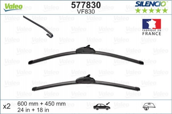 Valeo Μάκτρο Καθαριστήρα - 577830 Valeo Μάκτρο Καθαριστήρα - 577830