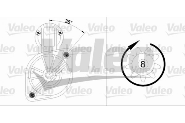 Valeo Μίζα - 455561