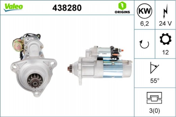 Valeo Μίζα - 438280 Valeo Μίζα - 438280