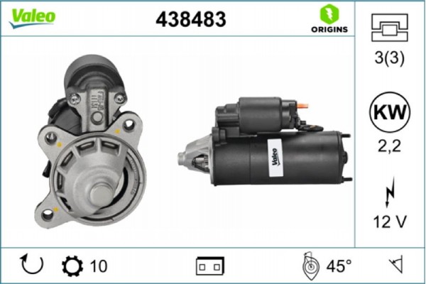 Valeo Μίζα - 438483 Valeo Μίζα - 438483