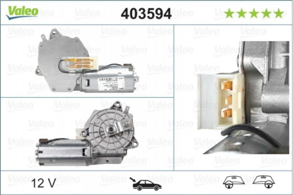 Valeo Μοτέρ Υαλοκαθαριστήρα - 403594