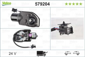 Valeo Μοτέρ Υαλοκαθαριστήρα - 579204