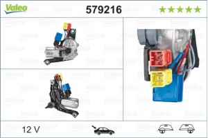 Valeo Μοτέρ Υαλοκαθαριστήρα - 579216