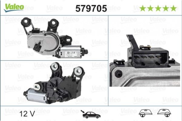 Valeo Μοτέρ Υαλοκαθαριστήρα - 579705