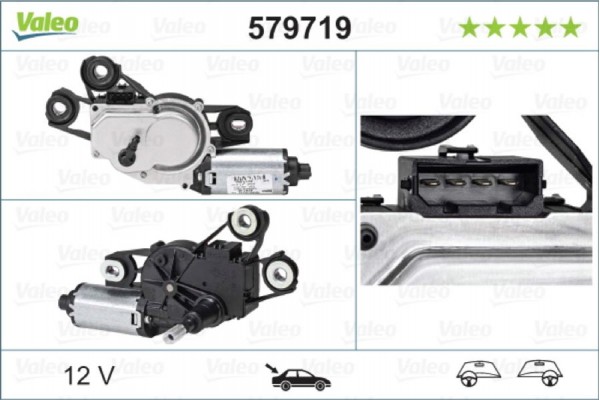 Valeo Μοτέρ Υαλοκαθαριστήρα - 579719