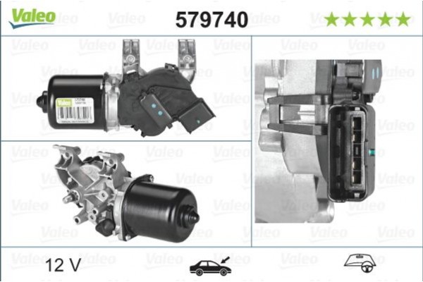 Valeo Μοτέρ Υαλοκαθαριστήρα - 579740