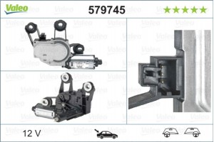 Valeo Μοτέρ Υαλοκαθαριστήρα - 579745