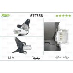 Valeo Μοτέρ Υαλοκαθαριστήρα - 579756