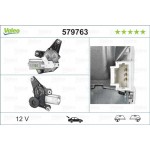 Valeo Μοτέρ Υαλοκαθαριστήρα - 579763