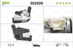 Valeo Μοτέρ Υαλοκαθαριστήρα - 582608