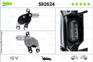 Valeo Μοτέρ Υαλοκαθαριστήρα - 582624