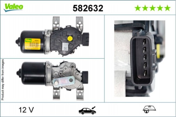 Valeo Μοτέρ Υαλοκαθαριστήρα - 582632