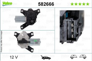 Valeo Μοτέρ Υαλοκαθαριστήρα - 582666