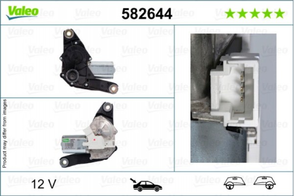 Valeo Μοτέρ Υαλοκαθαριστήρα - 582644