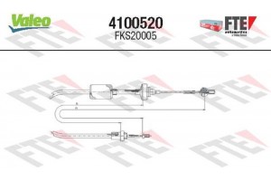 Valeo Ντίζα, Μηχανισμός Συμπλέκτη - 4100520