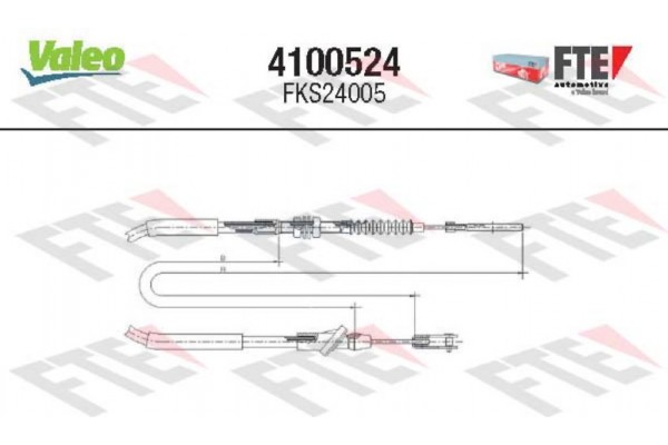 Valeo Ντίζα, Μηχανισμός Συμπλέκτη - 4100524