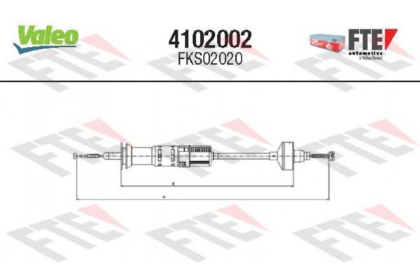 Valeo Ντίζα, Μηχανισμός Συμπλέκτη - 4102002